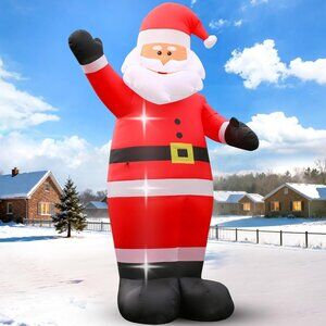 ⚡12 FT Giant Christmas Inflatable Santa Claus Garden Holiday Outdoor Decoration